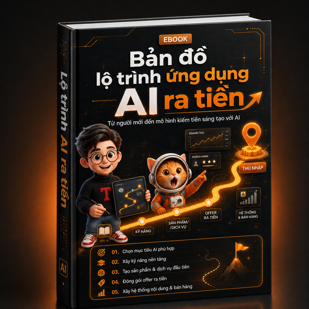 Ebook bản đồ lộ trình ứng dụng AI ra tiền